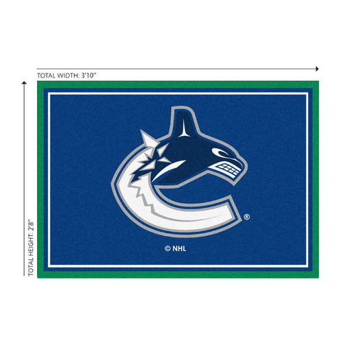 Vancouver, Van, Canucks, 3x4, Area, Rug, 569-4008, NHL, Imperial, 720801132242