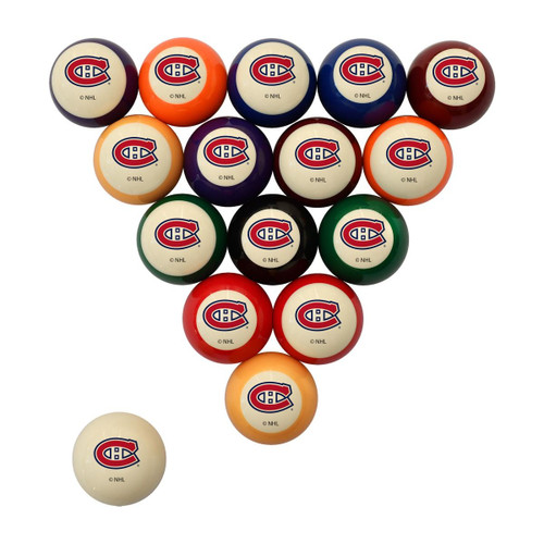 Montreal, Mon, Canadiens, Canadians, Retro, Ball, Sets, 560-4009, NHL, Imperial, Billiards, 720801316529