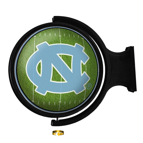 NC, North Carolina, State, St, Wolfpack, Pack, On the 50, Football, Rotating, Spinning, Lighted, Wall, Sign, The Fan Brand, NCAA, NCNCTH-115-22, 689481027760