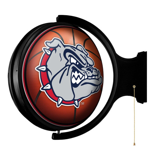 Gonzaga, Bulldogs, BB, Basketball, Spinning, Rotating Lighted, Wall, Sign, NCAA, The Fan Brand, NCGONZ-115-11, 688187936482