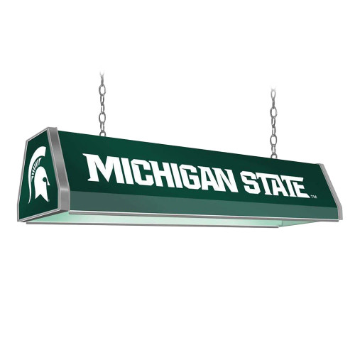 MI, Michigan, State, St, Spartans, University of, Standard, Billiard, Pool, Table Light, 2-Colors, Black, Red, Logo, NCMIST-310-01, The-Fan Brand, 666703467009