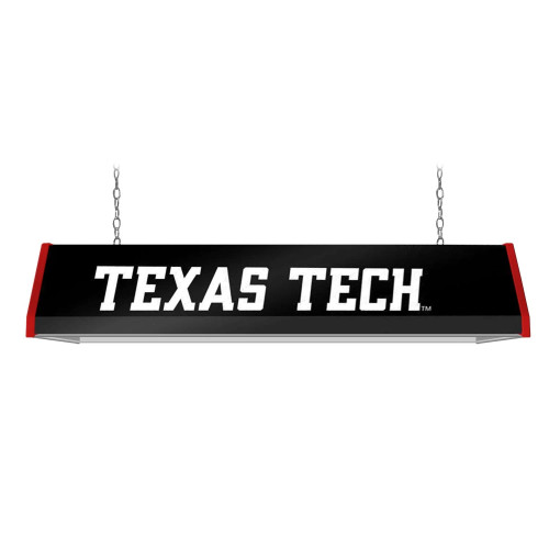 Texas, TX, TEX, TECH, TT, Red, Raiders, University, Standard, Billiard, Pool, Table Light, Black, Red, Logo, NCTTRR-310-01, The Fan-Brand, 666703460772