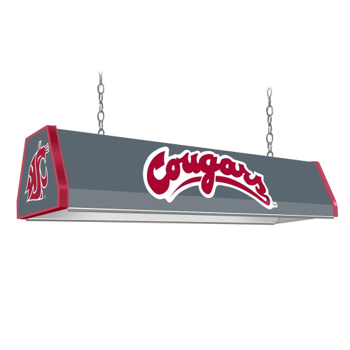 WA, ST, Washington State, Cougars, University of, Standard, Billiard, Pool, Table Light, 2-Colors, Gray, Red, Logo, NCWAST-310-01A, NCWAST-310-01B, The-Fan Brand, 687747755464