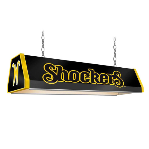 WIC, Wichita, State, St, Shockers, Shock, University of, Standard, Billiard, Pool, Table Light, 2-Colors, Black, Red, Logo, NCWHST-310-01, NCWHST-310-02, The-Fan Brand, 686082105460