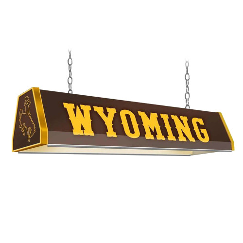 WY, Wyoming, Cowboys, Boys, University, Standard, Billiard, Pool, Table Light, 2-Colors, Black, Red, Logo, NCWYOM-310-01, The-Fan Brand, 666703469461