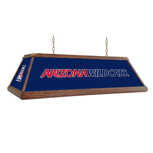 Arizona, AZ, ARI, Cats, Wildcats, Premium, Wood, Billiard, Pool, Table, Light, Lamp, NCARIZ-330-01A, NCARIZ-330-01B, The Fan-Brand, 688099299163