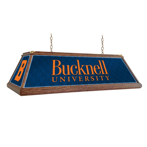 Bucknell, Bisons, Premium, Wood, Billiard, Pool, Table, Light, Lamp, NCBUCK-330-01, The Fan-Brand, 686082108546