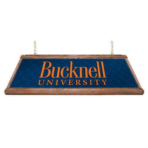 Bucknell, Bisons, Premium, Wood, Billiard, Pool, Table, Light, Lamp, NCBUCK-330-01, The Fan-Brand, 686082108546