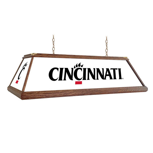 Cincinnati, Bearcats, Premium, Wood, Billiard, Pool, Table, Light, Lamp, NCCINC-330-01A, NCCINC-330-01B, The Fan-Brand, 688187934525