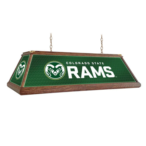 Colorado, State, Rams, Premium, Wood, Billiard, Pool, Table, Light, Lamp, NCCOST-330-01, The Fan-Brand, 688099299552