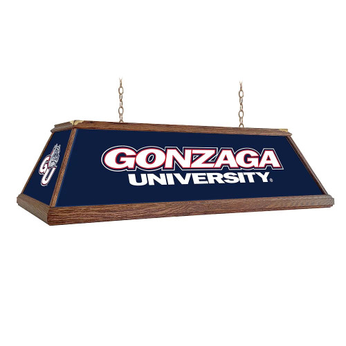 Gonzaga, Bulldogs, Premium, Wood, Billiard, Pool, Table, Light, Lamp, NCGONZ-330-01A, NCGONZ-330-01B, NCGONZ-330-01C, The Fan-Brand, 688187936710