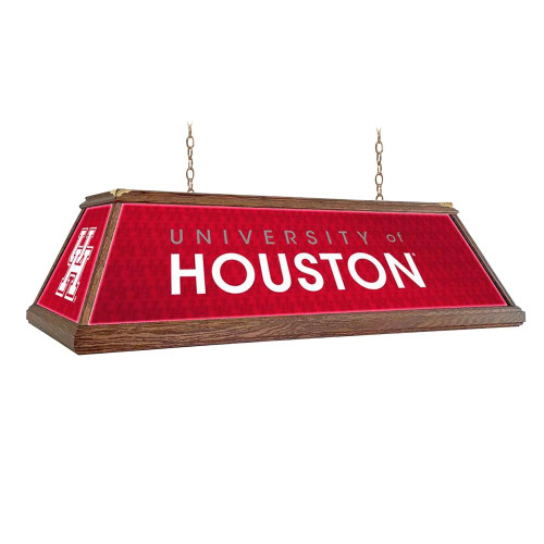 Houston, Cougars, Premium, Wood, Billiard, Pool, Table, Light, Lamp, NCHOUS-330-01, The Fan-Brand, 686082107402