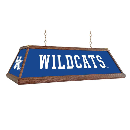 KY Kentucky, Wildcats, Cats, Premium, Wood, Billiard, Pool, Table, Light, Lamp, NCKWLD-330-01A, NCKWLD-330-01B, The Fan-Brand, 687747757284