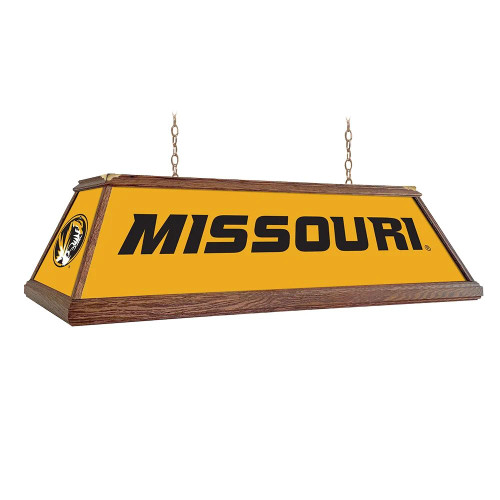 Missouri, Tigers, Premium, Wood, Billiard, Pool, Table, Light, Lamp, NCMISU-330-01A, NCMISU-330-01B, The Fan-Brand, 687747754696