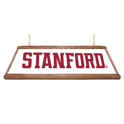 Stanford: Premium Wood White Pool Table Light