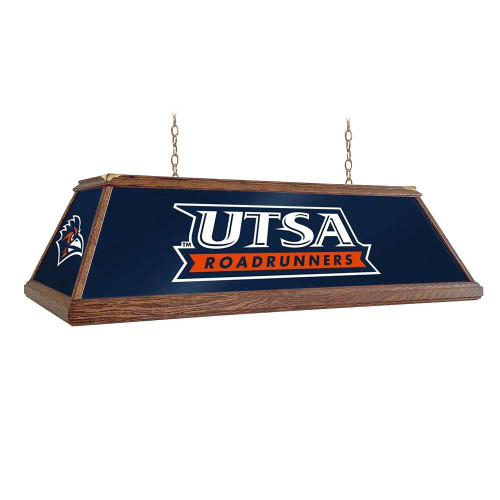 UTSA, University, Texas, TX, San Antonio, Roadrunners, runners, Premium, Wood, Billiard, Pool, Table, Light, Lamp, NCUTSA-330-01, The Fan-Brand, 688099299842