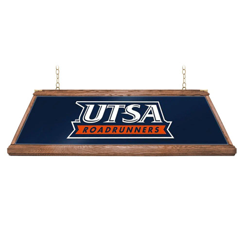 UTSA Roadrunners: Premium Wood Pool Table Light