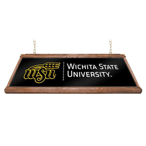 Wichita State Shockers: Premium Wood Pool Table Light