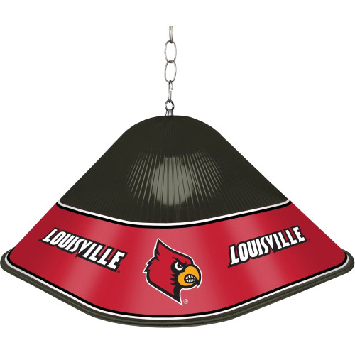 Louisville, Cardinals, Game, Room, Cave, Table, Light, Lamp, NCLOUS-410-01A, NCLOUS-410-01B, The Fan-Brand, 687747755877