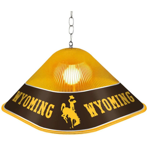 WY, Wyoming, Cowboys, Boys, Game, Room, Cave, Table, Light, Lamp,NCWYOM-410-01, The Fan-Brand, 666703469577