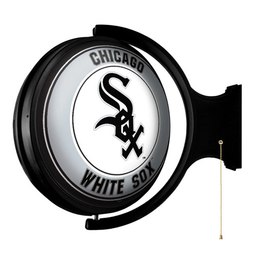 Chicago White Sox: Original Round Rotating Lighted Wall Sign