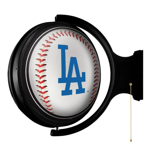 LAD, LA, Los Angeles, Dodgers, Baseball, Original, Round, Rotating, Lighted, Wall, Sign, MBLADO-115-31, The Fan-Brand, MLB, 704384951162