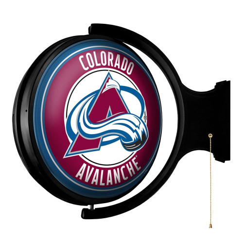 NHCOLO-115-01, CO, COL, Colorado, Avalanche, Original, Round, Rotating, Lighted, Wall, Sign, NHCOLO-115-01, NHL, The Fan-Brand, 686082112857