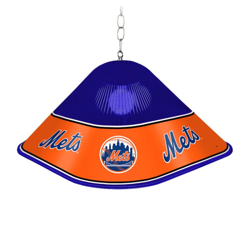 MBMETS-410-01A, NYM, NY, New York, Mets, Blue/Red  Game  Table  Light  Lamp, MLB, 704384966135