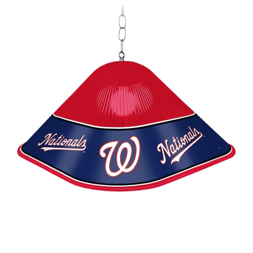 MBNATIONALS-410-01A, WAS, Washington, Nationals, Blue/Red  Game  Table  Light  Lamp, MLB, 704384966760