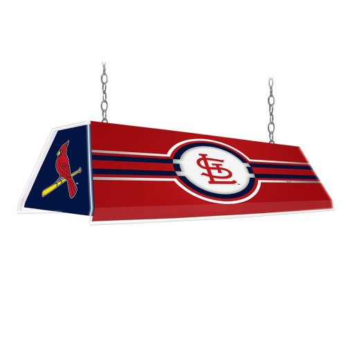 MBCARDINALS-320-01A, STL, St Louis, Cards, Cardinals, Edge Glow, Billiard, Pool, Table, Light, Lamo, "A" Version, MLB, The Fan-Brand, 704384967255