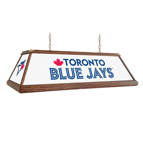 MBBLUE JAYS-330-01A, TOR, Toronto Blue, Jays, Premium, Wood, Billiard, Pool, Table, Light, Lamp, MLB, The Fan-Brand, "A" Version, 704384966630