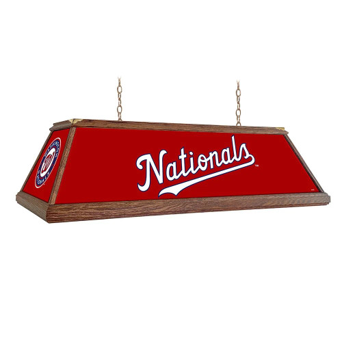 MBNATIONALS-330-01A, WAS, Washington, Nationals, Premium, Wood, Billiard, Pool, Table, Light, Lamp, MLB, The Fan-Brand, "A" Version, 704384966746