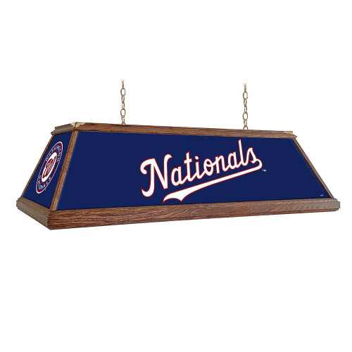 MBNATIONALS-330-01A, WAS, Washington, Nationals, Premium, Wood, Billiard, Pool, Table, Light, Lamp, MLB, The Fan-Brand, "A" Version, 704384966753