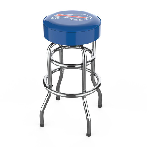 Buf, Buffalo, Bills, 30", Chrome, Bar, Stool, 680-1021, 26-1001, NFL, Imperial, 720801324104