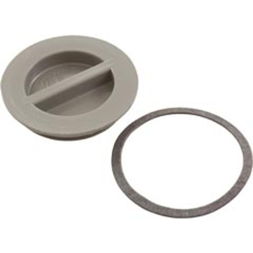 Waterway, 1.5", Flush, Plug, Gray, MPT, Threaded, Gasket, 400-4147, 806105081353