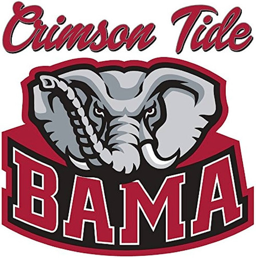 University Of Alabama Crimson Tide 30" Chrome Bar Stool, 680-3001
