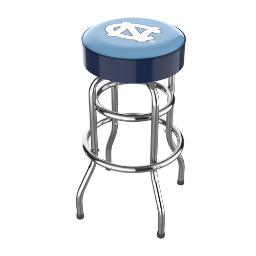720801364247, University, NC, North Carolina, State, St, Wolfpack, Pack,  30", Commercial, Chrome, Bar, Stool, 680-3052, Imperial