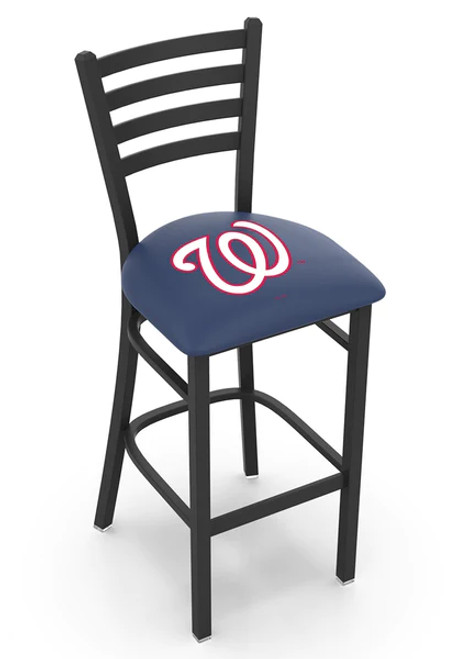 Washington, Nationals, Stationary, Bar, Counter, Stool, 25", 30", L004, L00425MLBWas, L00430MLBWas, WAS, Wash, MLB, Holland, Bar Stool