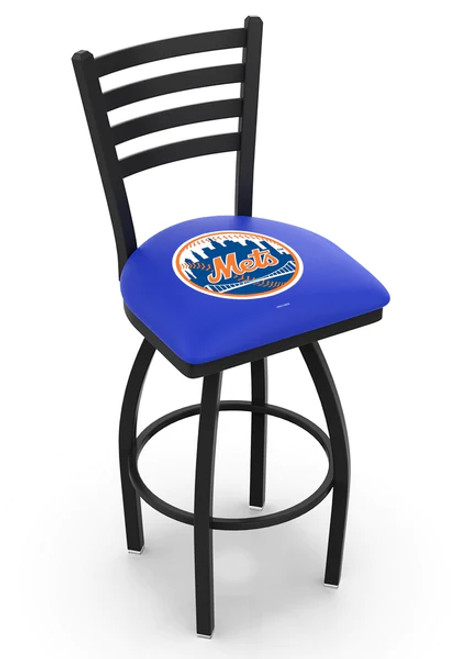 New York, Mets, L014, 25", 30", 36", Height, Holland, MLB, Swivel Bar Stool  Stool, L01425MLBNYM, NY, NYM