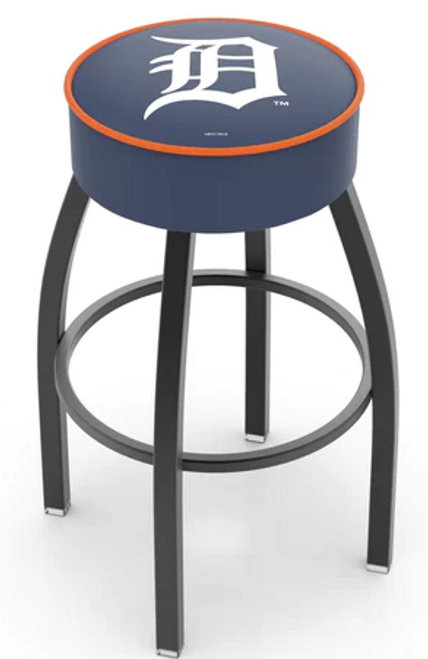 Detroit, Tigers, L8B1, Backless, MLB, Counter, Bar, Stool, Holland, 25", 30", L8B125MLBDet, 071235064839, L8B130MLBDet, 071235065218, DET