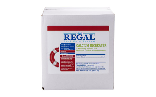 47247240, 25lbs, Pouch, Splash, Calcium, Hardness, Increaser, Calcium Chloride, Swimming, pool, balancer, 035186206212, Regal, RGL-50-2524