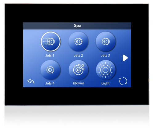 Spa Touch 3, Balboa, Topside