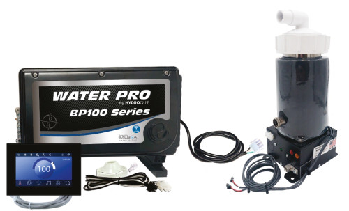 Water Pro, BP100, Retro-Fit, Spa, Control, Pack, 5.5kW, Low-Flow, Heater, SpaTouch3, Panel, 50-BP1-ST3-55-C, HydroQuuip, Topside