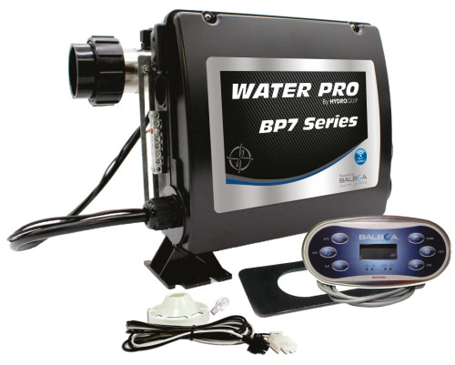 Water Pro, BP7, Retro-Fit, Spa, Control, Pack, 4.0kW, Slide, Heater, TP600, Panel, 50-BP7-600-40-S, HydroQuip, Balboa, Pack, Topside