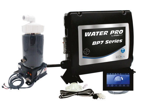 Water Pro, BP7, Retro-Fit, Spa, Control, 5.5kW, Low, Flow, Heater, SpaTouch3, Panel, 50-BP7-ST3-55-C, HydroQuip, Pack, Balboa, Topside