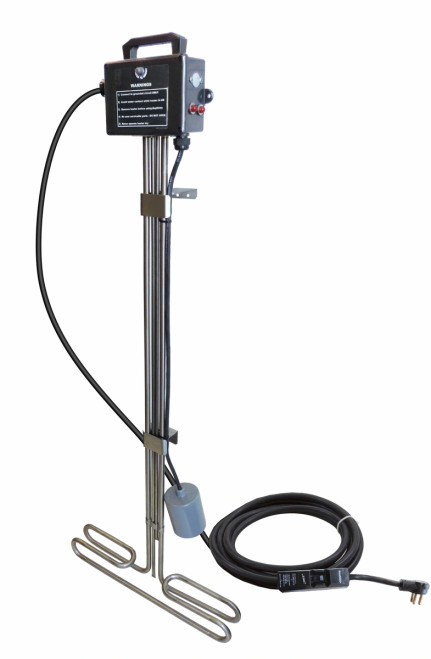 HydroQuip, Baptistry, 1.5kW, 120V, Immersion, Heater, BIS-15-120-GF-16, Baptism