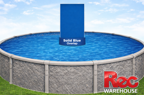 Solid Blue, Overlap, Liner,  Above Ground, Swimming Pool, 48, 52, Sidewall, inch, replacement, swimline,  803354747405, 723815145314, 723815440334, 723815032096, 723815568267, 685984926241, 723815147141, 723815139504, Unibead