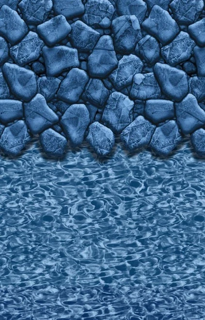 Swimline, 27', Boulder Swirl, unibead, J-hook, beaded, above Ground, swimming, pool, Liner,  52", LI2752BSU, 723815114938