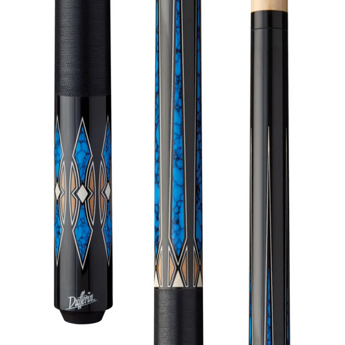 Dufferin Midnight Horizon Cue with Linen Wrap – 12.5mm Tip – Quick Release Joint