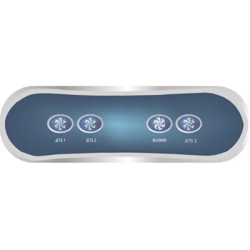 Balboa 53334, AX40, 4-Button, Auxiliary, Spa, Topside, Control, Panel
